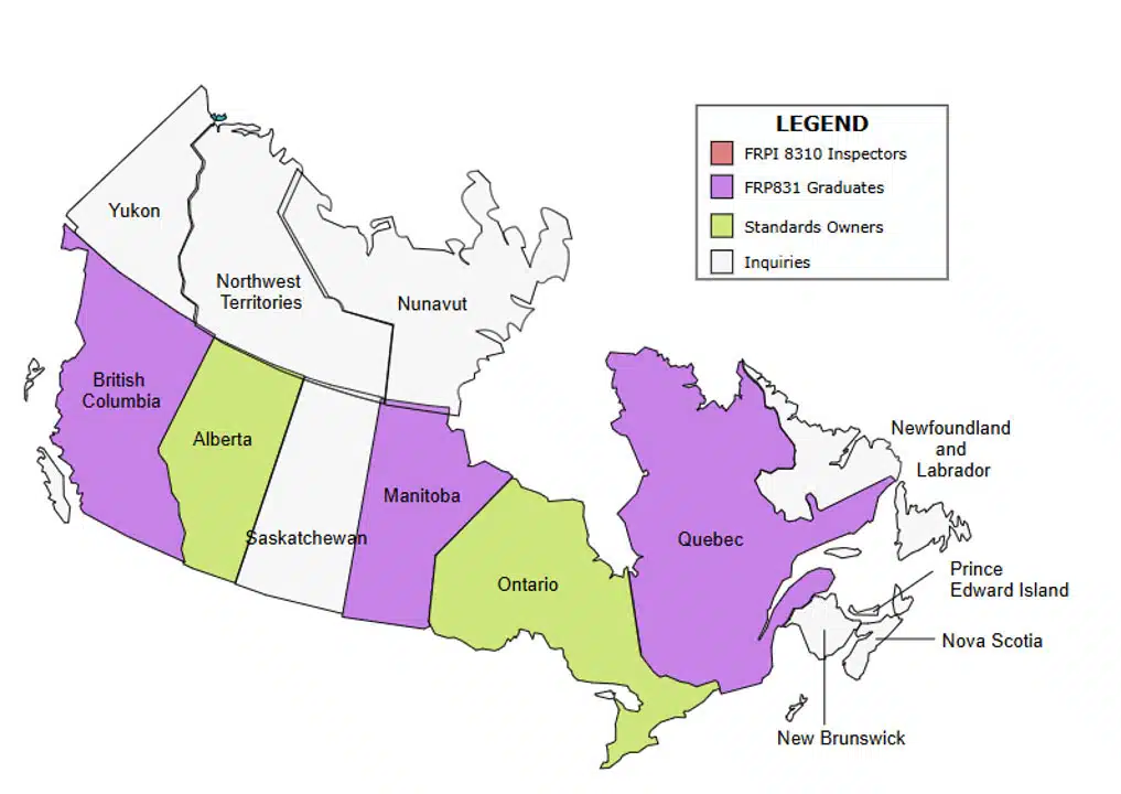 Canada FRPI SP8310 Program Coverage